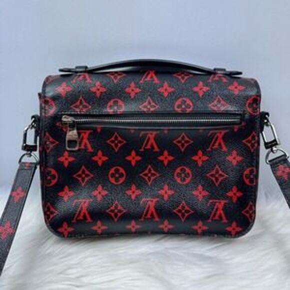 💎✨BEAUTIFUL✨💎Authentic Louis Vuitton Monogram Infrarouge Pochette Metis - Picture 4 of 17